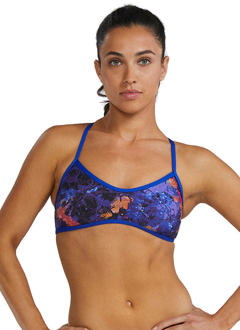 TYR Women's Montipora Durafast Elite Trinity Bikini Top