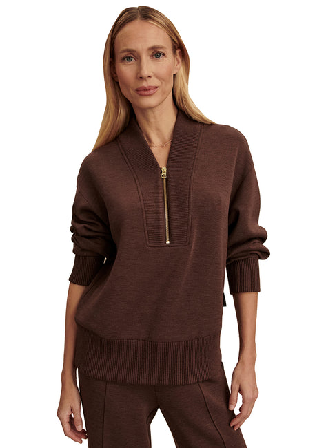 Varley Sally Half Zip Sweater