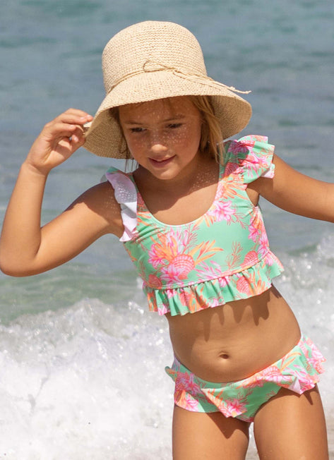 Snapper Rock Kids' Wide Brim Packable Sun Hat