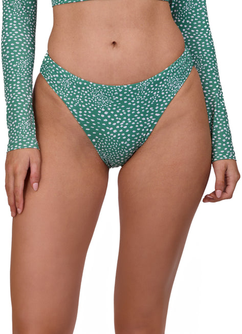 JOLYN Women's Tidal Wave Olivia French Cut Bikini Bottom