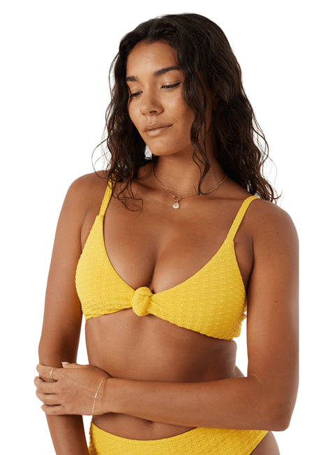 Roxy Women's Haliewa Knot Bikini Top