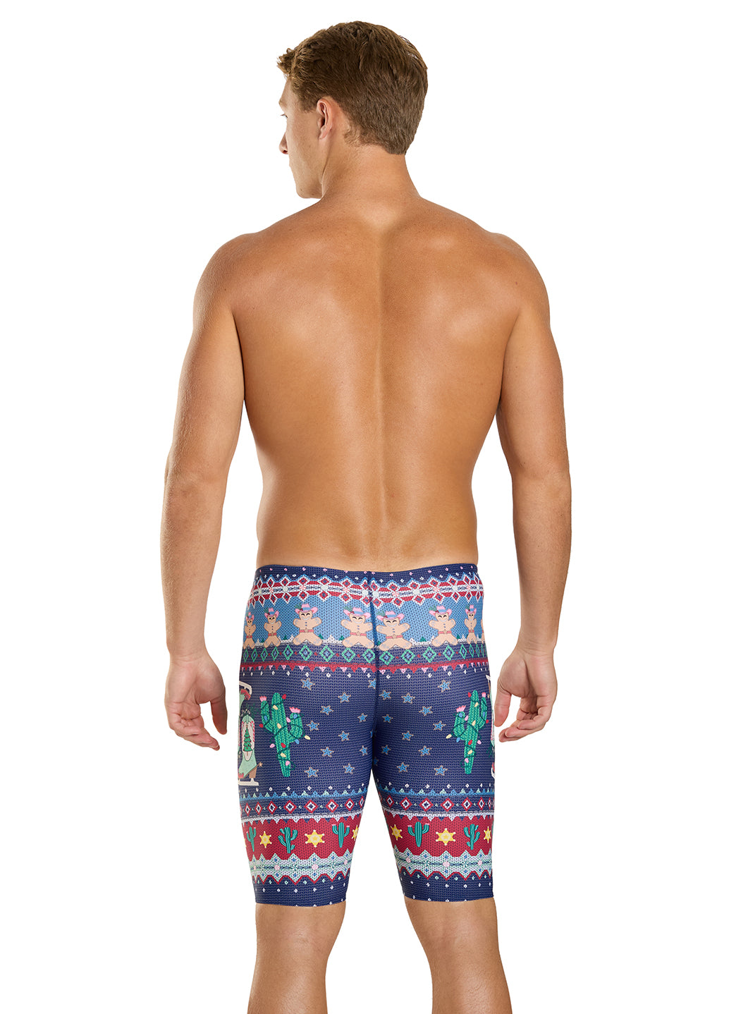 Sporti Granny Sweater Jingle Spurs Jammer Swimsuit (22-44) at