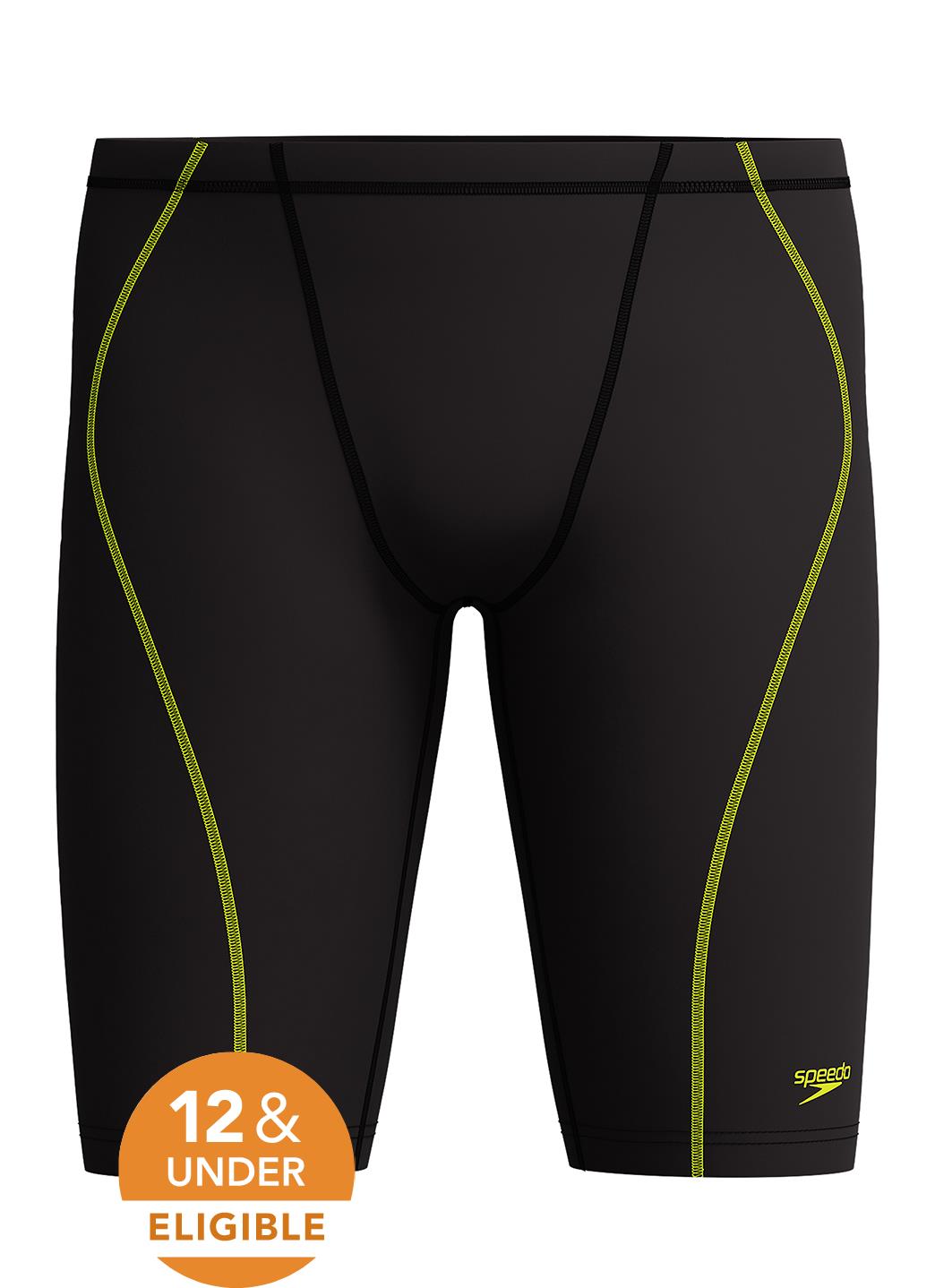 、 Speedo Men's Fastskin Solid Hyperspark Jammer Tech Suit Swimsuit