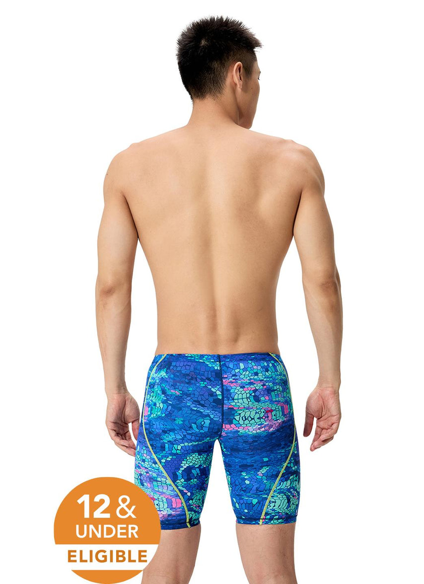 Speedo Men's Fastskin Printed Hyperspark Jammer Tech Suit Swimsuit
