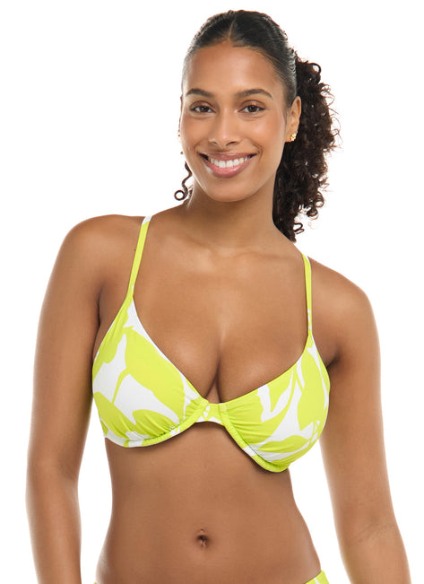 Body Glove Women's Shade Solo Tie Back Bikini Top (D-F Cup)
