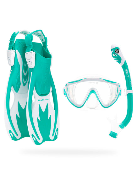 Cressi Kids' Tinetto Rocks Snorkle Dry Set at SwimOutlet.com