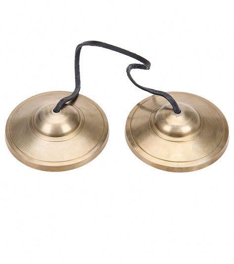 Sacred Space XXL Classic Meditation Tibetan Gong Tingsha Cymbals 3.5