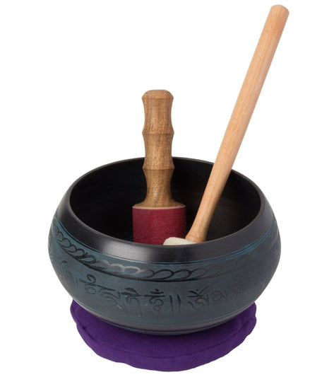 Sacred Space Healing Grade: Etched Singing Bowl (note F)