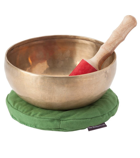Sacred Space Xl Healing Grade E/F Chakra Tibetan Singing Bowl 8