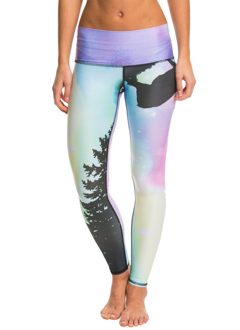 Teeki Northern Lights Hot Pant Yoga Leggings