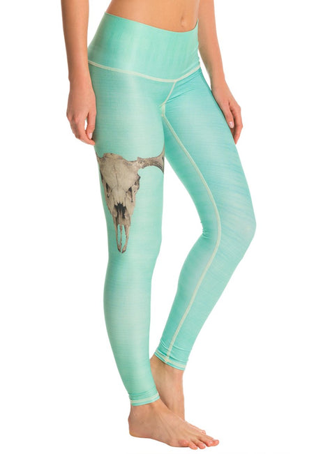 Teeki Deer Medicine Teal Hot Pants