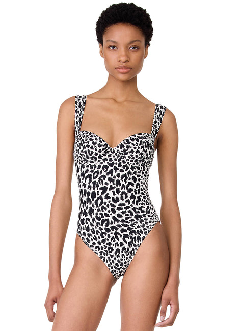 Kate Spade Women's Regal Leopard One Piece Swimwsuit