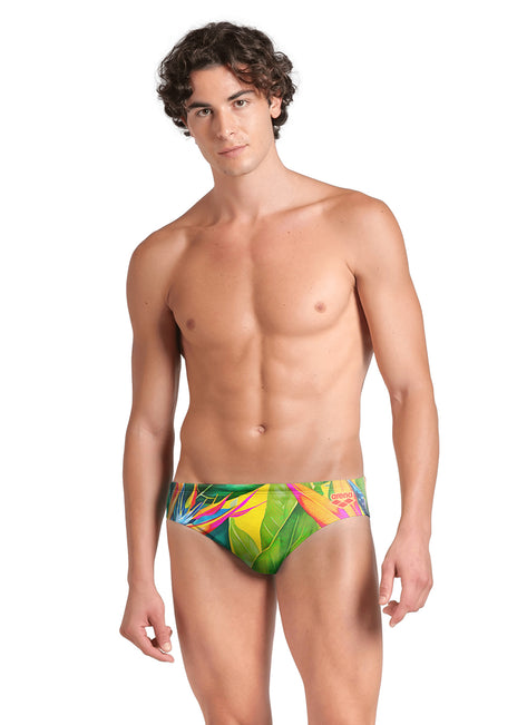 Arena Men's Bird Of Paradise Brief Swimsuit