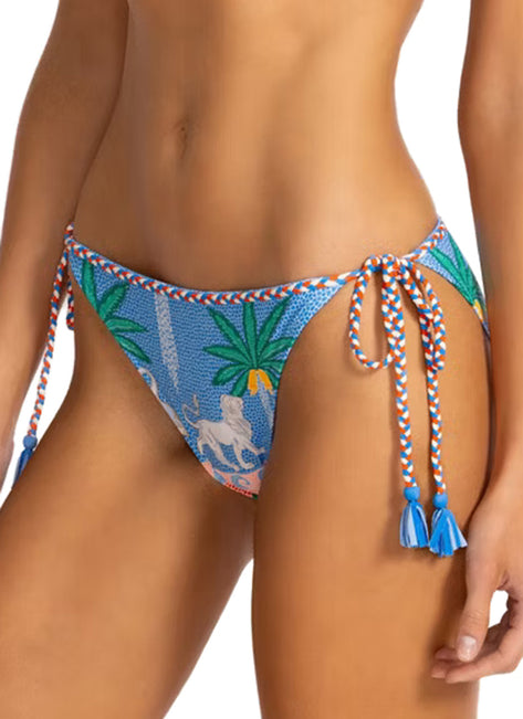Johnny Was Women's Johnny Was x Paolita Circe's Garden Braid String Bikini Bottom