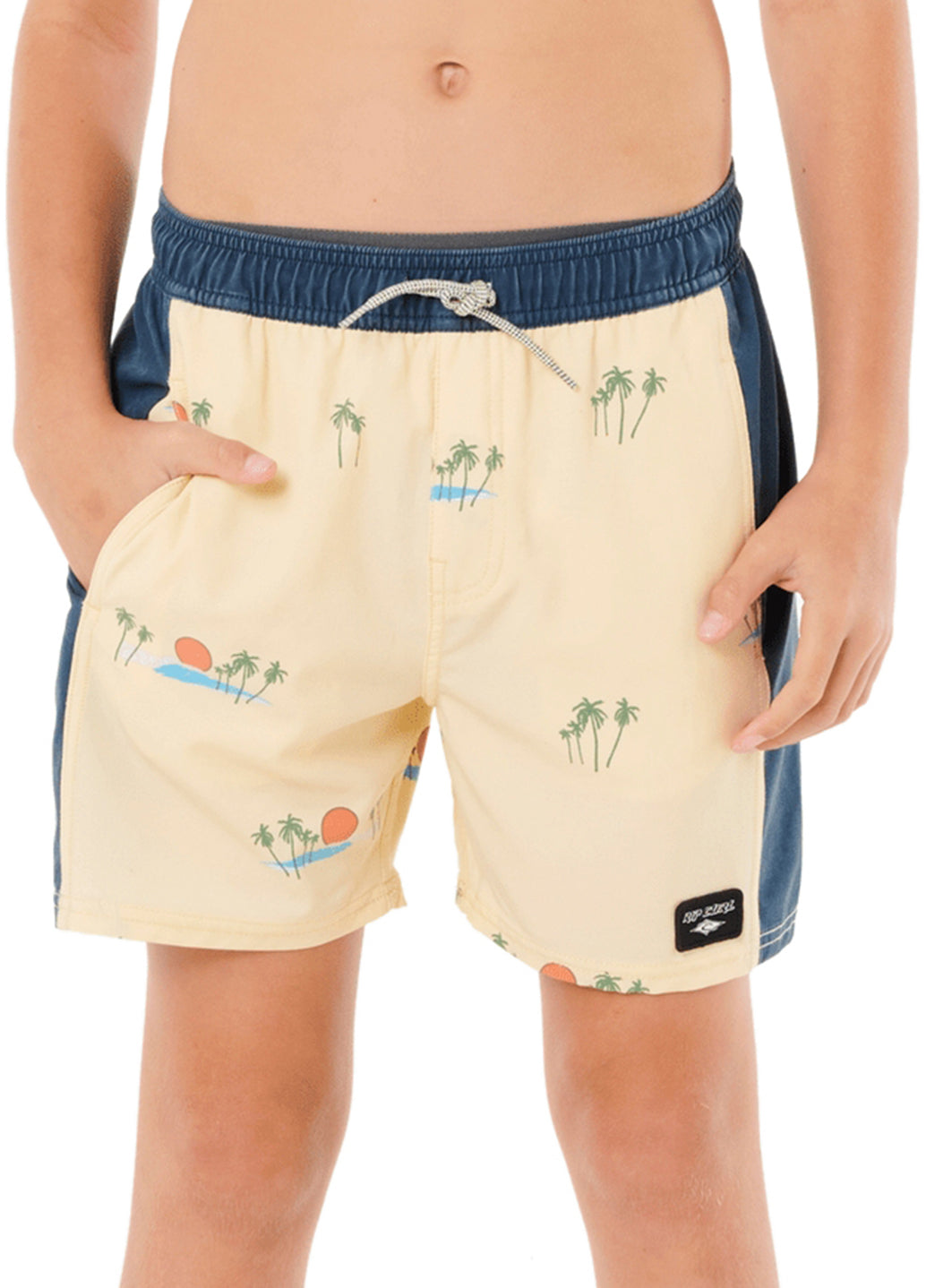Rip Curl Boys' Sideways Volley Swim Trunks (Big Kid) at SwimOutlet.com