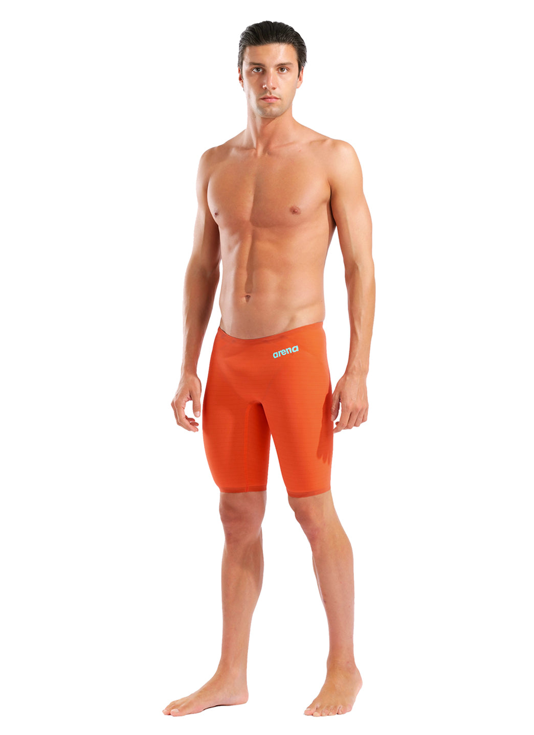 Arena Men's Powerskin Sunset Coral Carbon Air2 SL LE Jammer Tech
