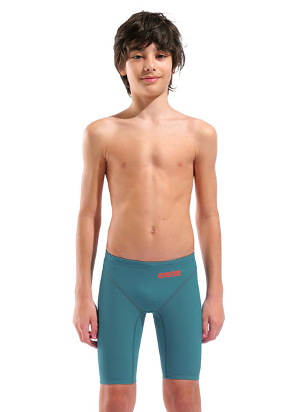 Arena Boys' Powerskin Jade Aura Impulso LE Jammer Tech Suit