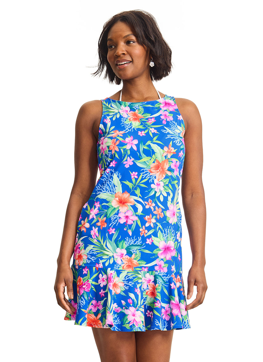 tommy bahama dresses for women Women's Isola Vita Flounce Spa Dress - Palace Blue back glamour with this Alix of Bohemia Paradise Length:Tea Length SCXL000007_TO_XXL