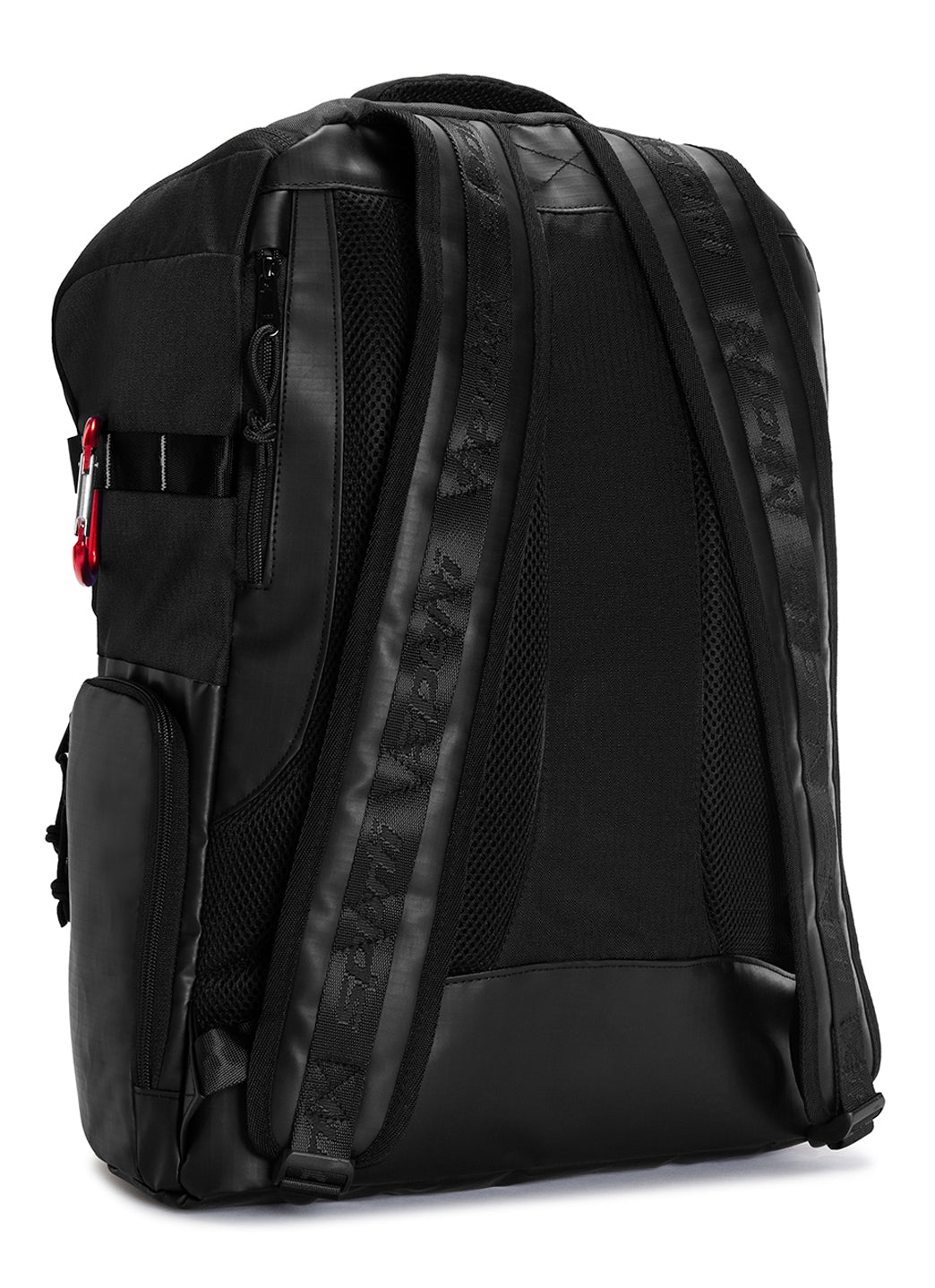 40l leather backpack Sporti Team 40L Solid Backpack - Black | Polyester