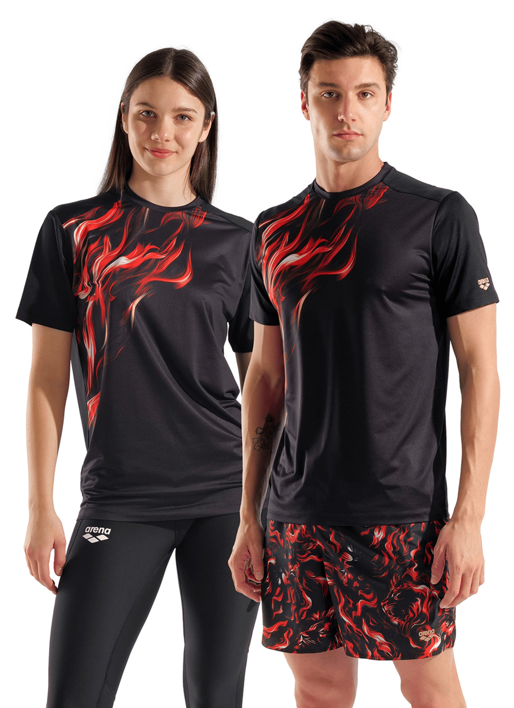 Arena Unisex Indomitus Graphic Short Sleeve T-Shirt at SwimOutlet.com