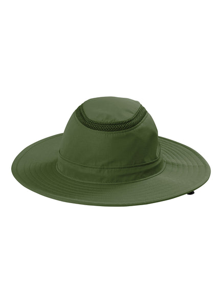 NWOT Port Authority Straw Wide Brim Summer Hat SKU 203 embroidered-port-authority-  main image 4