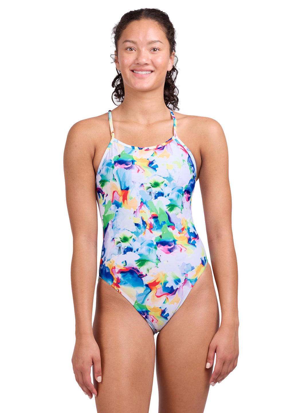 JOLYN Women's Twisted Jackson 4 One Piece Swimsuit at SwimOutlet.com