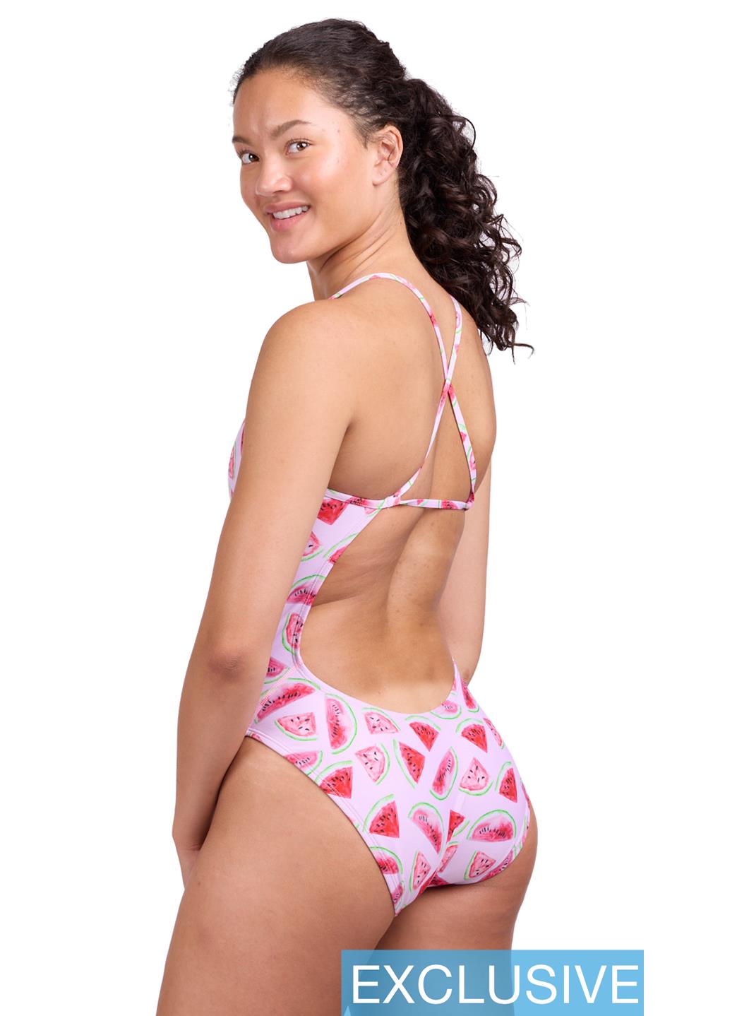 JOLYN Women's Melon Crush Brandon 2 One Piece Swimsuit at