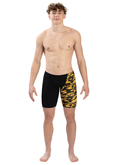 Dolfin Men's Zephyr Asymmetrical Jammer Swimsuit