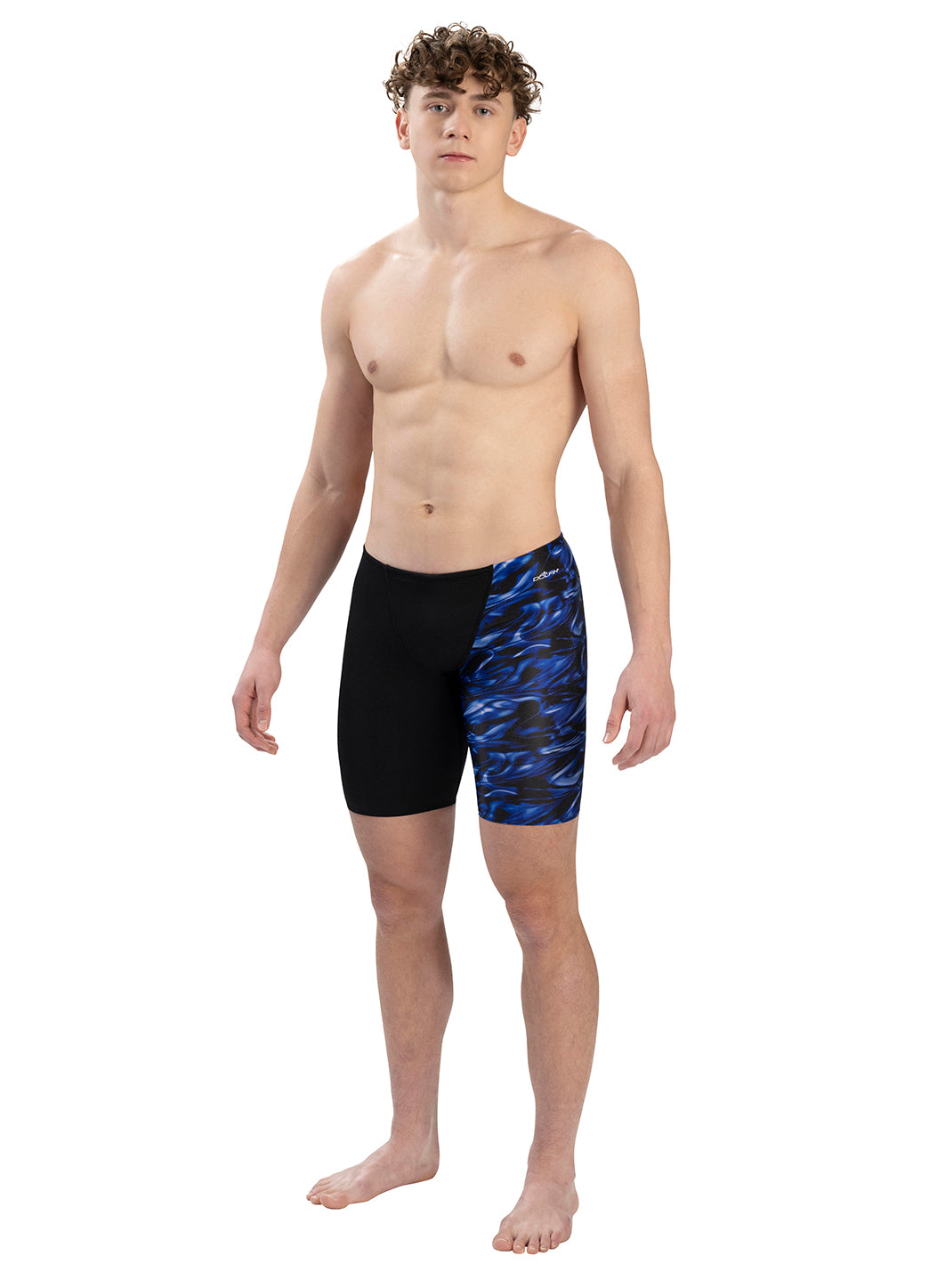 Dolfin Men's Zephyr Asymmetrical Jammer Swimsuit at SwimOutlet.com