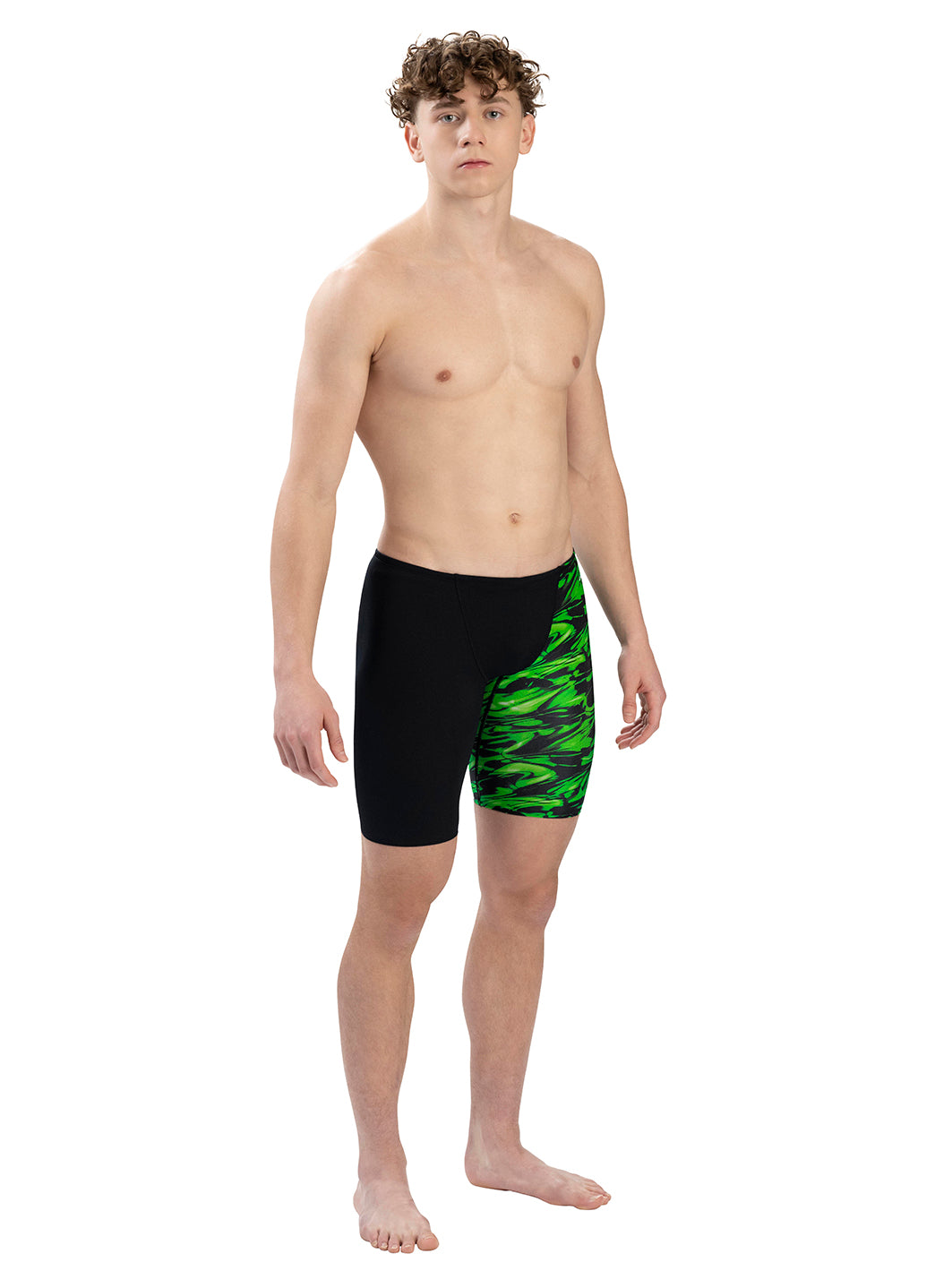 Dolfin Men's Zephyr Asymmetrical Jammer Swimsuit at SwimOutlet.com