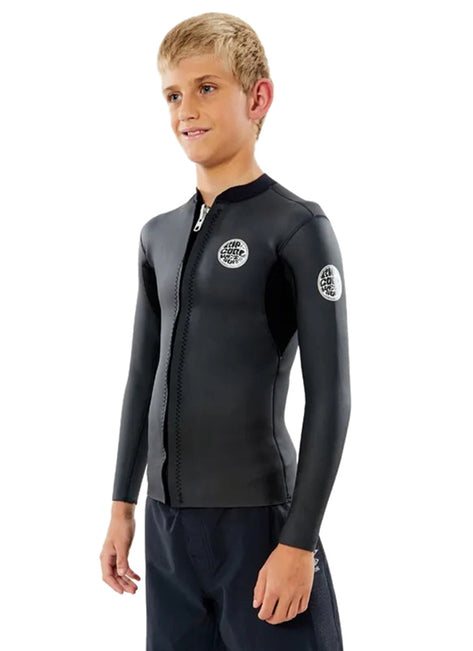 Rip Curl 1.5mm Dawn Patrol Long Sleeve Front Zip Wetsuit Jacket