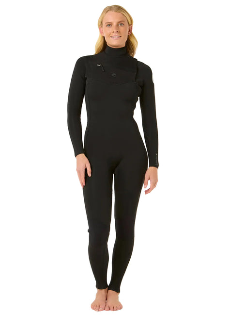 Rip Curl Women's 3/2mm Dawn Patrol Chest Zip Fullsuit Westsuit