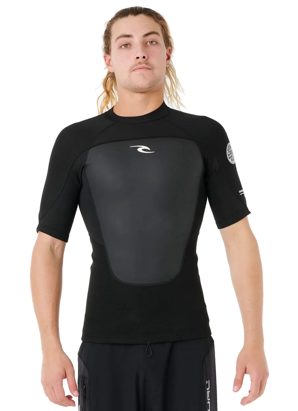 Rip Curl Men's 2mm Omega Short Sleeve Wetsuit Jacket at SwimOutlet.com