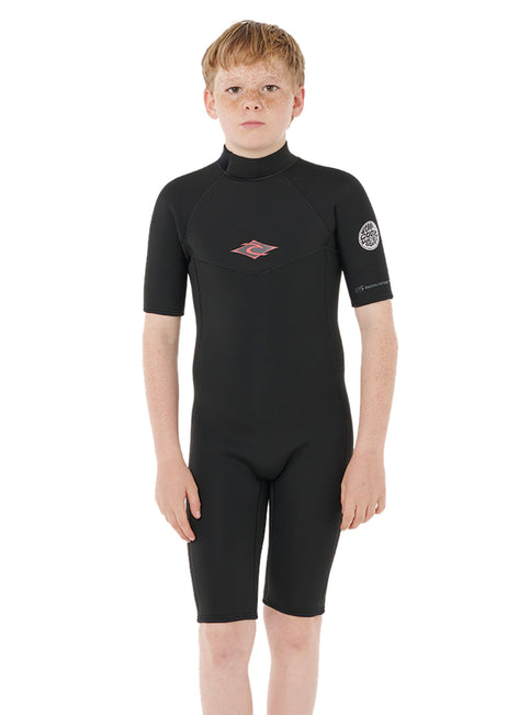 Rip Curl Youth 2mm Dawn Patrol Back Zip Springsuit Wetsuit