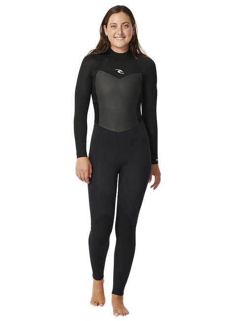 Rip Curl Women's 4/3mm Omega Steamer Long Sleeve Fullsuit Wetsuit