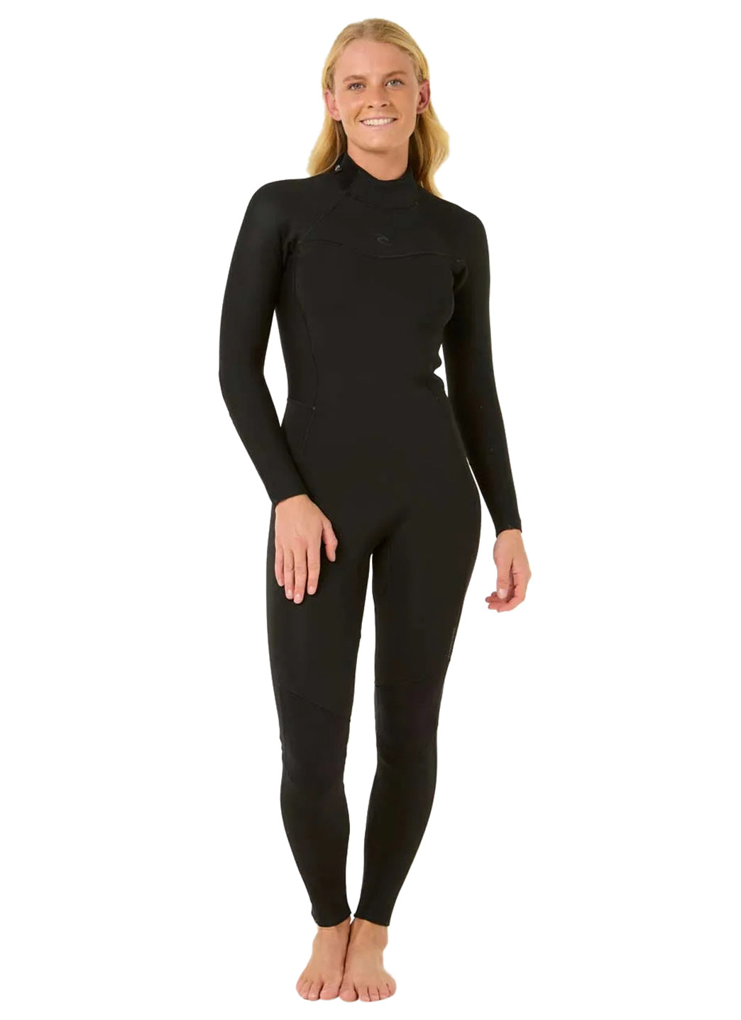 るり　MS BLK Rip Curl Women's 3/2mm Dawn Patrol Back Zip Fullsuit Wetsuit at