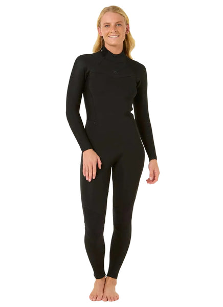 Rip Curl Women's 3/2mm Dawn Patrol Back Zip Fullsuit Wetsuit at