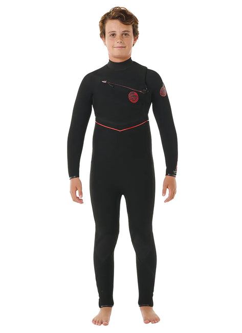 Rip Curl Youth 3/2mm Flashbomb Fusion Chest Zip Fullsuit Wetsuit