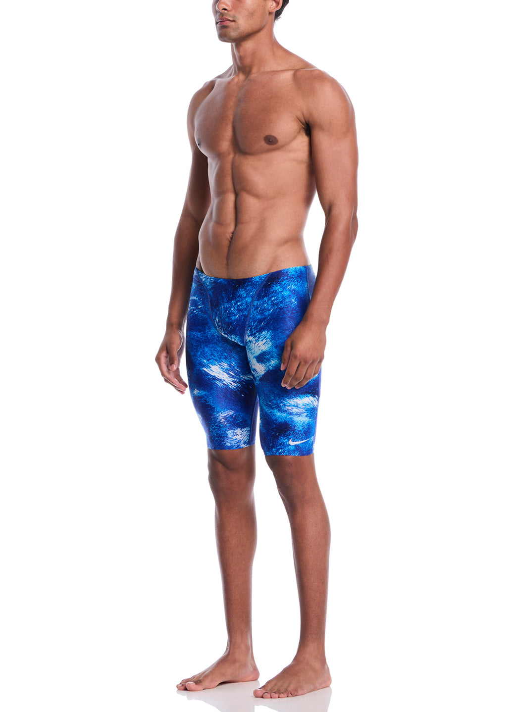 Nike Men's Watercolor Jammer Swimsuit at SwimOutlet.com