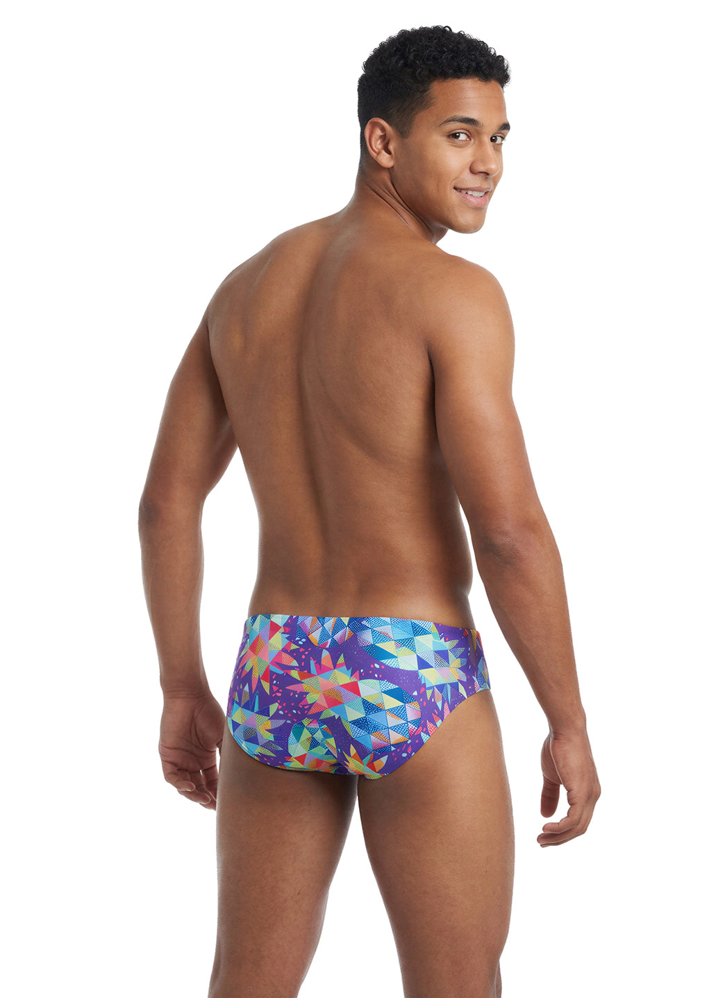 Sporti Aloha Mosaic Brief Swimsuit (26-40) at SwimOutlet.com