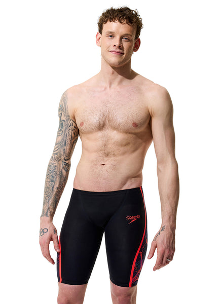 Speedo Men's Fastskin LZR Pure Intent 2.0 Printed Jammer Tech Suit