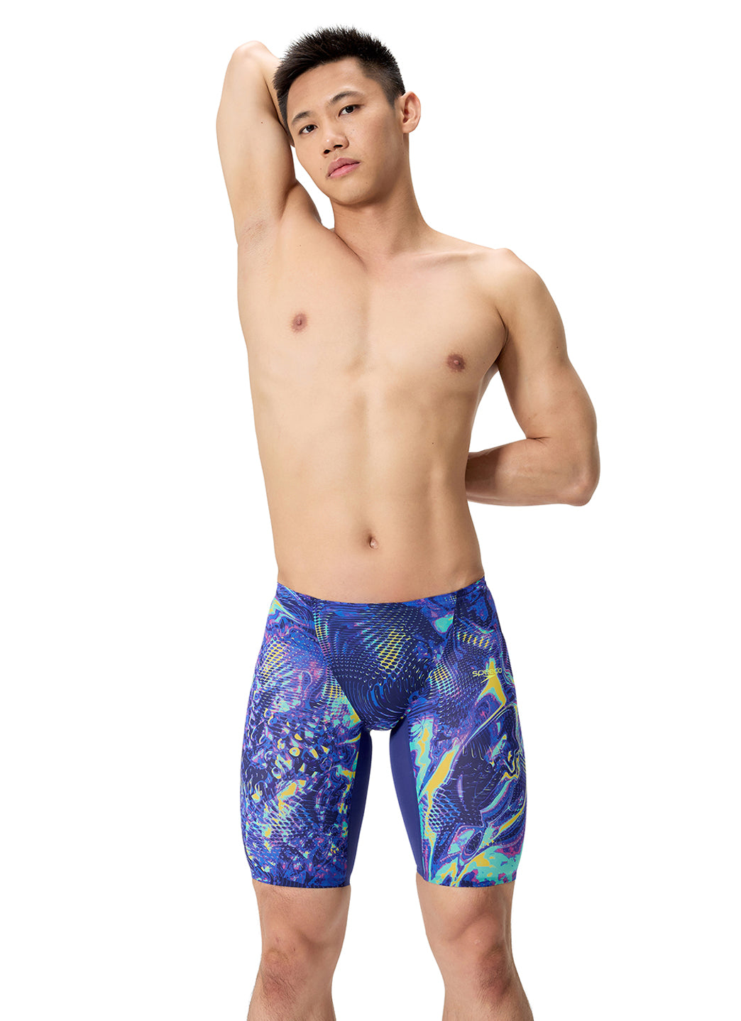 Speedo Men's Fastskin LZR Pure Valor 2.0 Printed Jammer Tech Suit