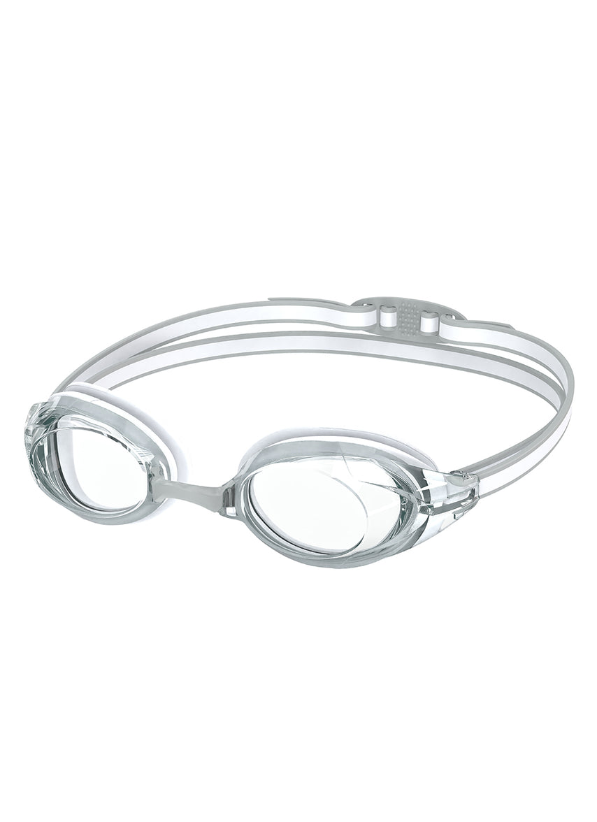 Speedo Vanquisher 3.0 Optical Goggle, Speedo White/Clear / 2