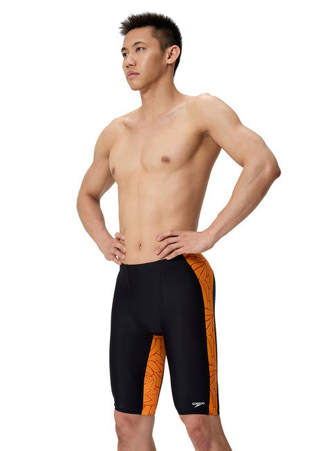 Speedo Men's Petal Polygon Jammer Swimsuit