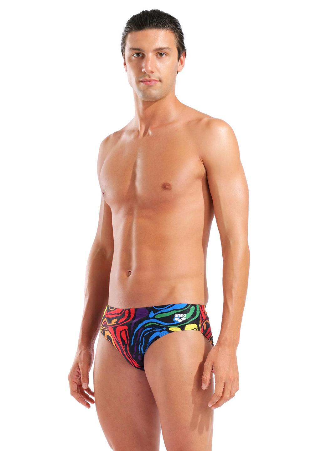 Arena Men's Colours Brief Swimsuit at SwimOutlet.com