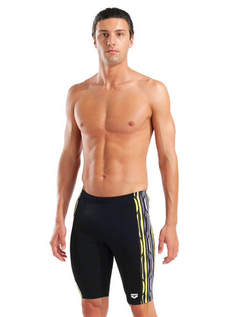 Arena Men's Stripes Jammer Swimsuit