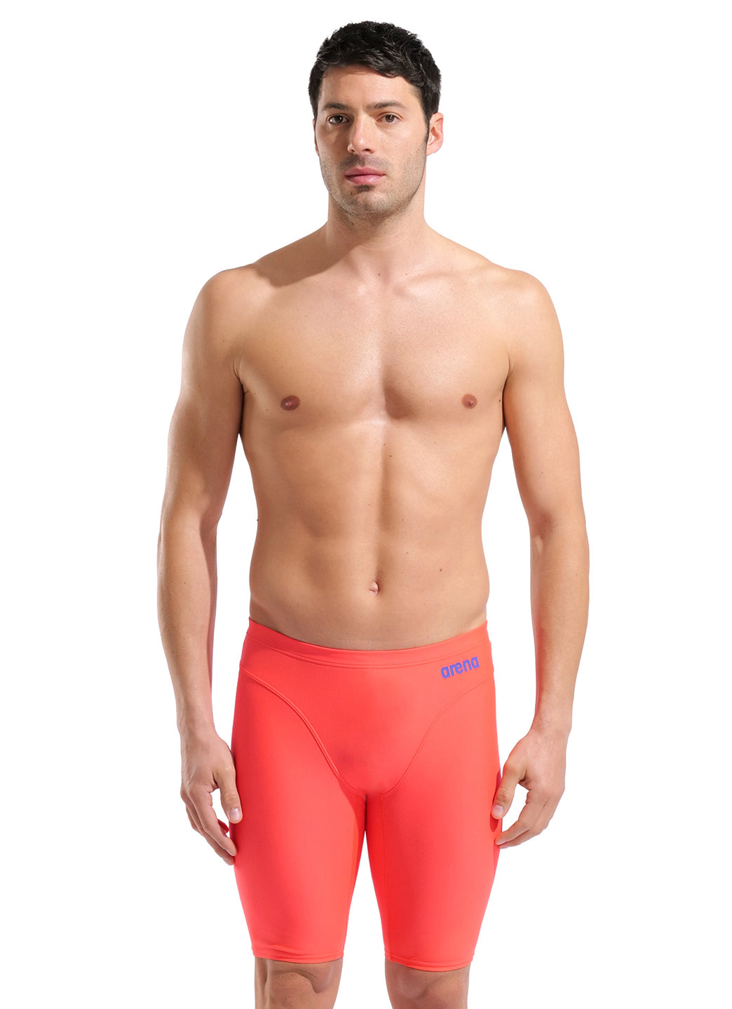 Arena Men's Hyperflow Solid Jammer Swimsuit at SwimOutlet.com