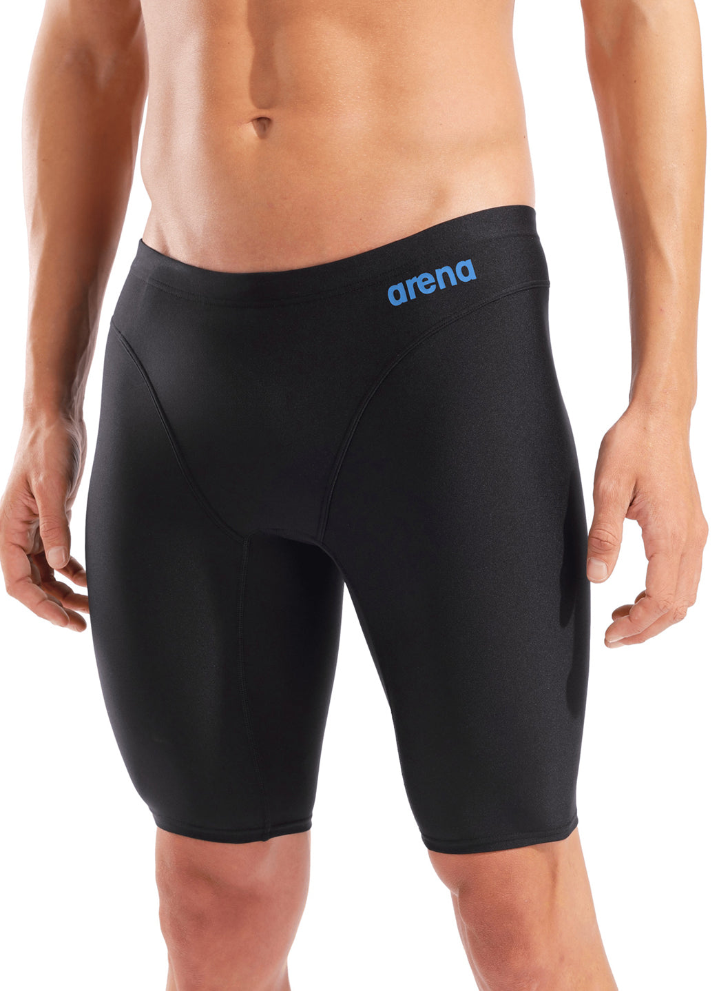 Arena Men's Hyperflow Solid Jammer Swimsuit at SwimOutlet.com