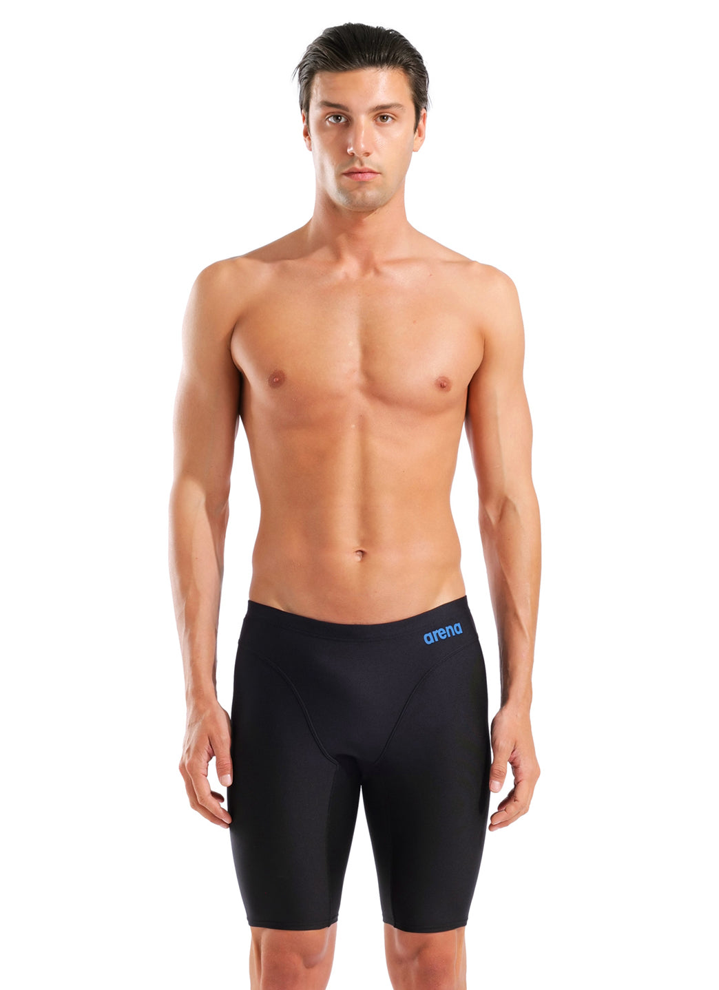Arena Men's Hyperflow Solid Jammer Swimsuit at SwimOutlet.com