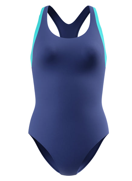 Speedo Women's Hydraline Colorblock Racerback Chlorine Resistant